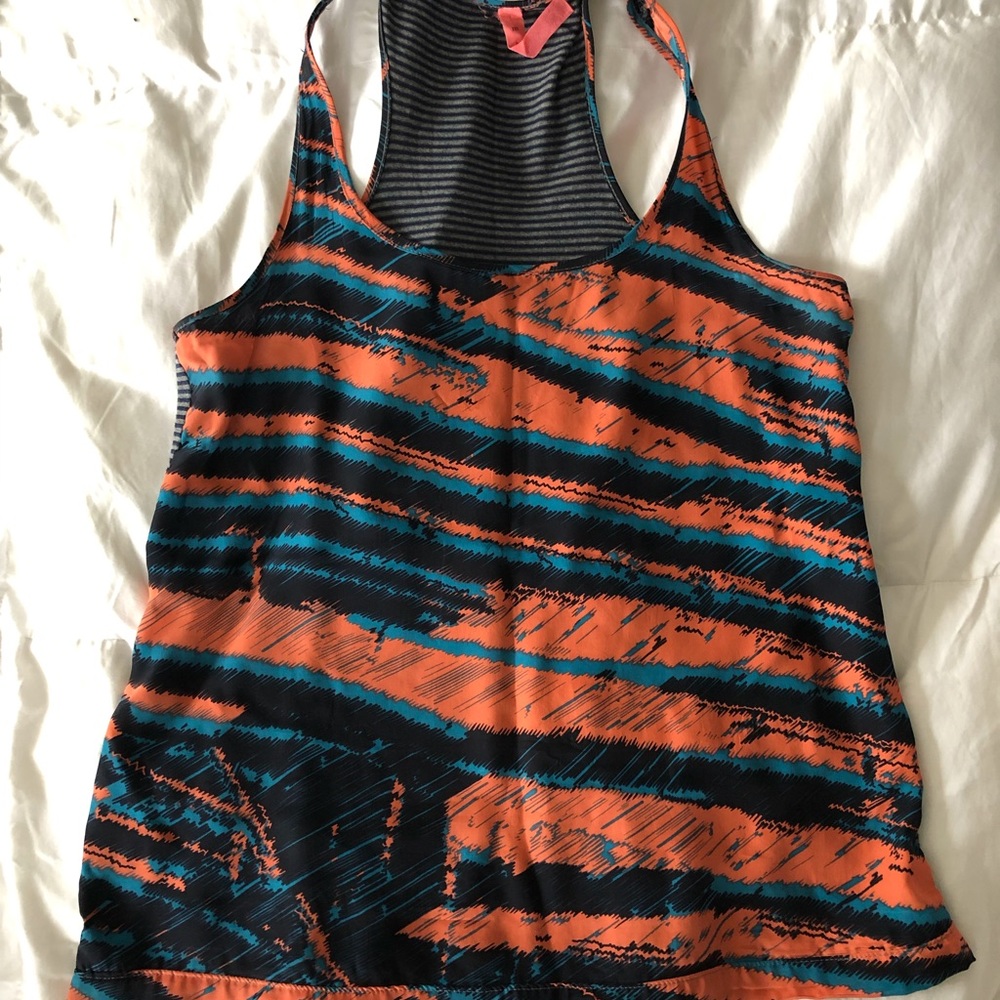 Eight Sixty Silk Racer Back Tank